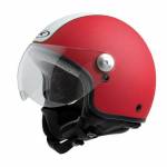 Jet Helmet Axo underground Rosso/Bianco opaco  Size S