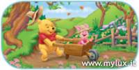Stopuvex Rear sunshade Winnie Pooh sz.80x40cm