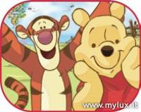 Tendine parasole laterale Winnie the Pooh e Tigro 2PZ. cod. 28109