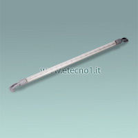 Tubo a 54 LED 600mm con supporti,24V luce Blu