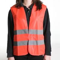 Gilet ad alta visibilit� Arancione omologato EN371