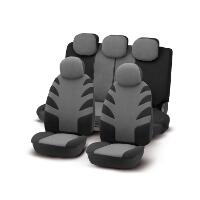 Completo fodera universale elasticizzata in velluto ''RAPTOR'' grigio