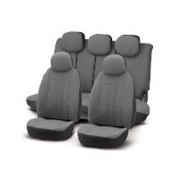Completo fodera universale elasticizzata in velluto ''TYRE'' grigio