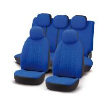 Completo fodera universale elasticizzata in velluto ''TYRE'' blu