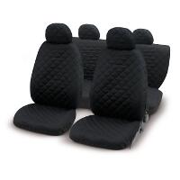 Completo fodere auto trapuntate ''TENDER SET'' nero