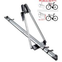 Porta bicicletta tetto con chiave antifurto ''CASSIOPEA'' in acciaio + alluminio made in Italy