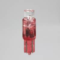 Truck led bulb 24 volt T5 wb-W2x4,6d - 1 led red