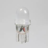 Led camion autocarri 24 volt attacco T10 wb-W2,1x9,5d - 1 led bulbo sferico frosted bianco