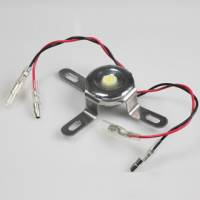 Led auto moto 12 volt attacco universale - 1 led alta intensit� giallo