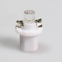 Led auto moto 12 Volt attacco B8,5d - 1 led bianco