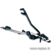 Portabici da tetto auto Thule proride 591 alluminio argento