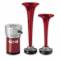 Tromba pneumatica Alpex monza rosso  170/220mm