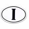 Numeri e lettere adesive GAT italia ovale 7x9cm