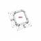 Cornice cambio Simoni Racing type_bx10 alluminio cromato