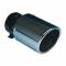 Terminale scarico universale SPARK sport line acciaio inox cromato tondo 90mm