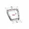 Cornice cambio Simoni Racing type_bx07 alluminio cromato