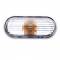 Indicatori laterali auto In Pro argento Ford Galaxy Seat Leon Volkswagen