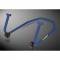 Cavalletto posteriore PIEGA first acciaio blu universale