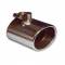 Terminale scarico SPARK specific line acciaio inox cromato ovale MCC Smart