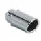 Terminale scarico universale SEARCH le mans acciaio inox lucidato tondo diam.int. 27>50mm