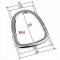 Cornice cambio Simoni Racing type_bx24 alluminio cromato