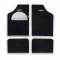 Tappeti universali auto in moquette SIMONI RACING Classic nero-inox tipo A