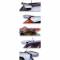 Spoiler posteriore auto Lester dtm 2 look poliuretano rigido  universale