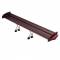 Spoiler posteriore auto D-Gear racer alluminio nero universale 180mm x 1300mm + 75mm x 1300mm