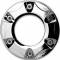 Anello volante Simoni Racing exclusive cromo alluminio cromato