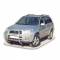 Bull bar Arrigoni logo acciaio inox cromato con scritta Toyota Rav-4 