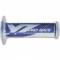 Manopole Harris cross yamaha bianco blu  115mm Yamaha