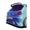Spoiler posteriore auto Hotes mega style poliuretano rigido Peugeot 206