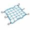 Fermabagagli moto Search ragno nylon blu  31x31cm