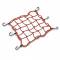 Fermabagagli moto Search ragno nylon rosso/fuxia  31x31cm