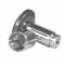 Stabilizzatori manubrio Motrax bar end alluminio argento