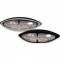 Fanale posteriore Motrax led fox tail nero  17,5x4,5x7cm