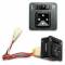 Interruttore aeronautico D-Gear mirror switch nero