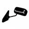 Specchi auto D-Gear racer 1 abs nero manuale