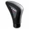 Pomello cambio Tuning Guru poseidon pelle nero-inox  universale