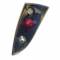 Fanale posteriore auto Moos nero Ford Focus