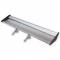Spoiler posteriore auto D-Gear evo silver alluminio argento universale 200mm x 1300mm + 67mm x 1300mm