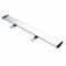 Spoiler posteriore auto D-Gear fly silver alluminio argento universale 1060mm