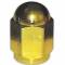 Valvola pneumatici Motrax ally caps alluminio anodizzato oro universale