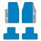 Tappeto universale moquette D-Gear gtr moquettes blu universale 650x440mm+390x500mm