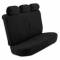 Coprisedile posteriore D-Gear microfibra nero