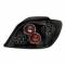 Fanale posteriore auto Moos led nero Peugeot 307 