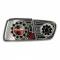Fanale posteriore auto Moos led cromato Seat Ibiza III 