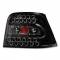 Fanale posteriore auto Moos led nero Volkswagen Golf IV