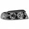 Fanale anteriore auto Moos angel eyes cromato Audi A4
