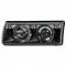 Fanale anteriore auto Moos angel eyes nero per Bmw Serie 3